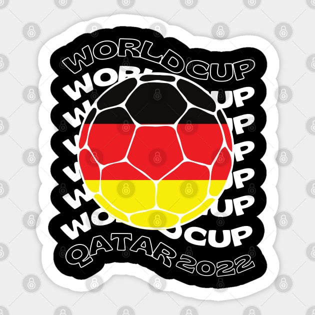 Germany World Cup 2022 Sticker by footballomatic